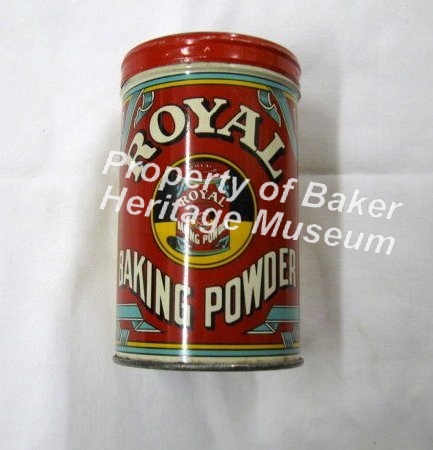 Royal Baking Powder Tin