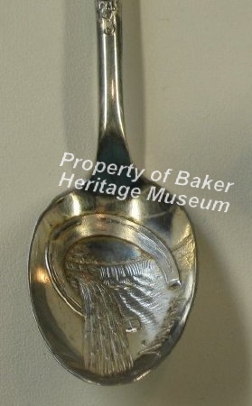 Sterling Plate Niagara Falls Souvenir Spoon