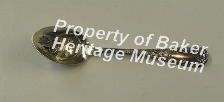 Sterling Plate Niagara Falls Souvenir Spoon