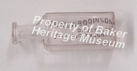 Grace & Bodinson Druggists Bottle