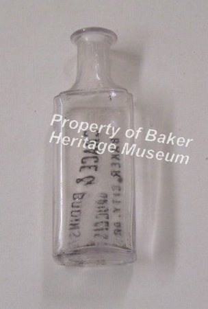 Grace & Bodinson Druggists Bottle