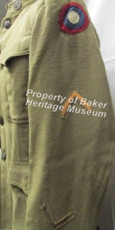 Uniform Coat Jacket Left Sleeve with insignias