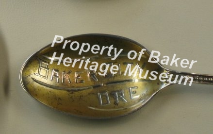 Sterling Silver Baker City, Ore. Souvenir Spoon