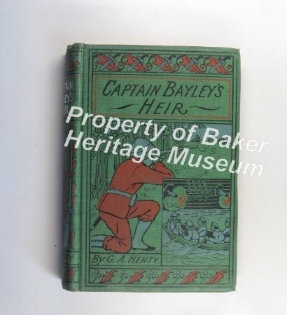 Captain Bayley's Heir, Front Cover