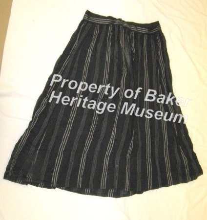 Black & Silver Skirt
