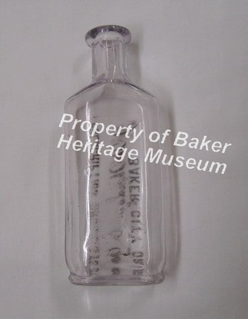 Wisdon Apothecary Bottle, back