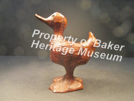 Wood Duck, Carved side