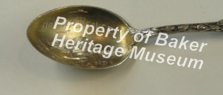 Sterling Silver Oregon Beaver Souvenir Spoon