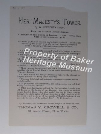 Booklet