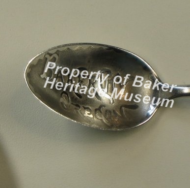 Sterling Silver Baker City, Oregon Souvenir Spoon