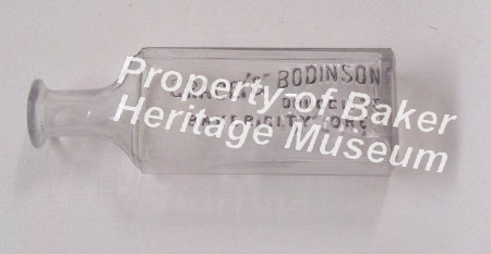 Grace & Bodinson Druggists Bottle