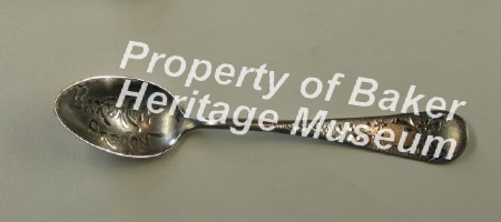 Sterling Silver Baker City, Oregon Souvenir Spoon